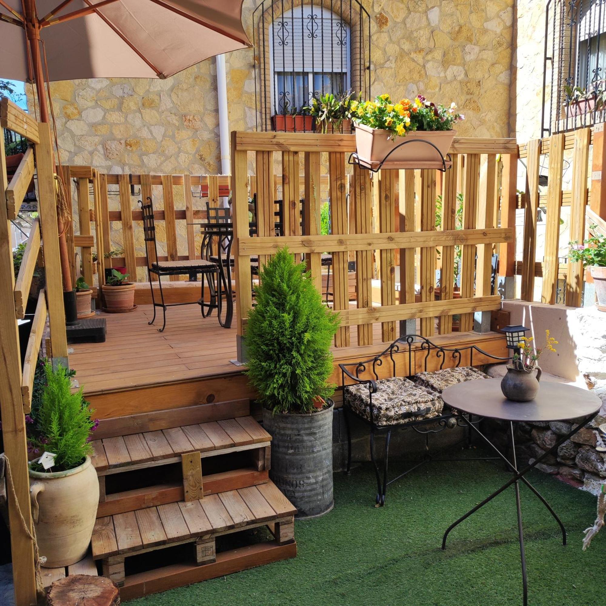 Alcoba Con Patio Del Siglo XIX Villa Villanueva de Viver Exteriör bild